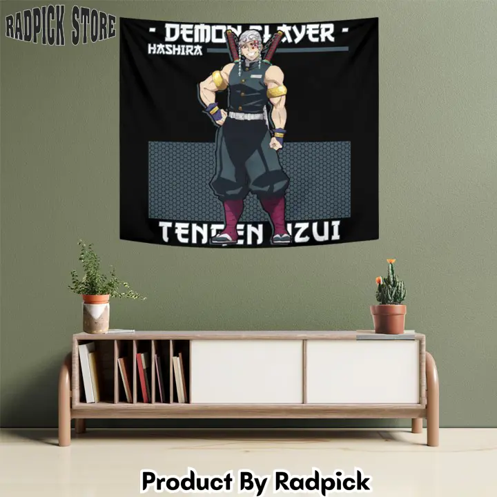 Tengen uzui tapestry custom anime wall decor  rp5946160